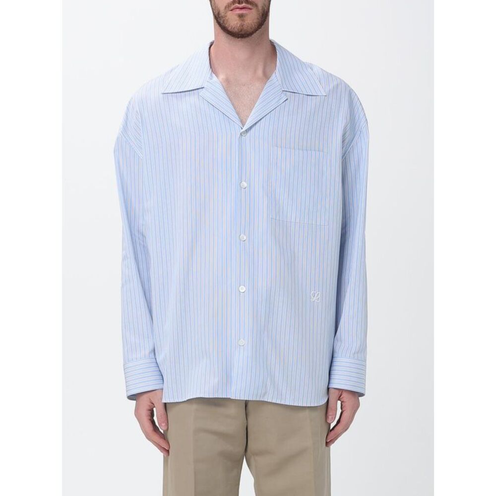 Loewe Shirt Men Gnawed Blue